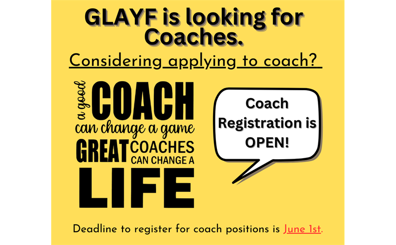 Calling all Coaches